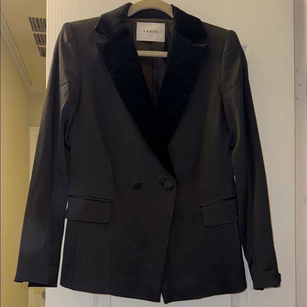 Frame Women's Black Blazer